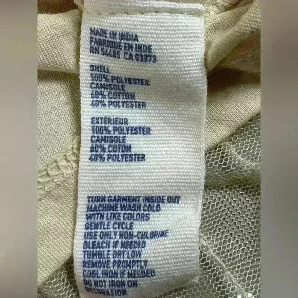 Fairy Babydoll Camisole American Eagle Women’s Small Sequin - Picture 4 of 11